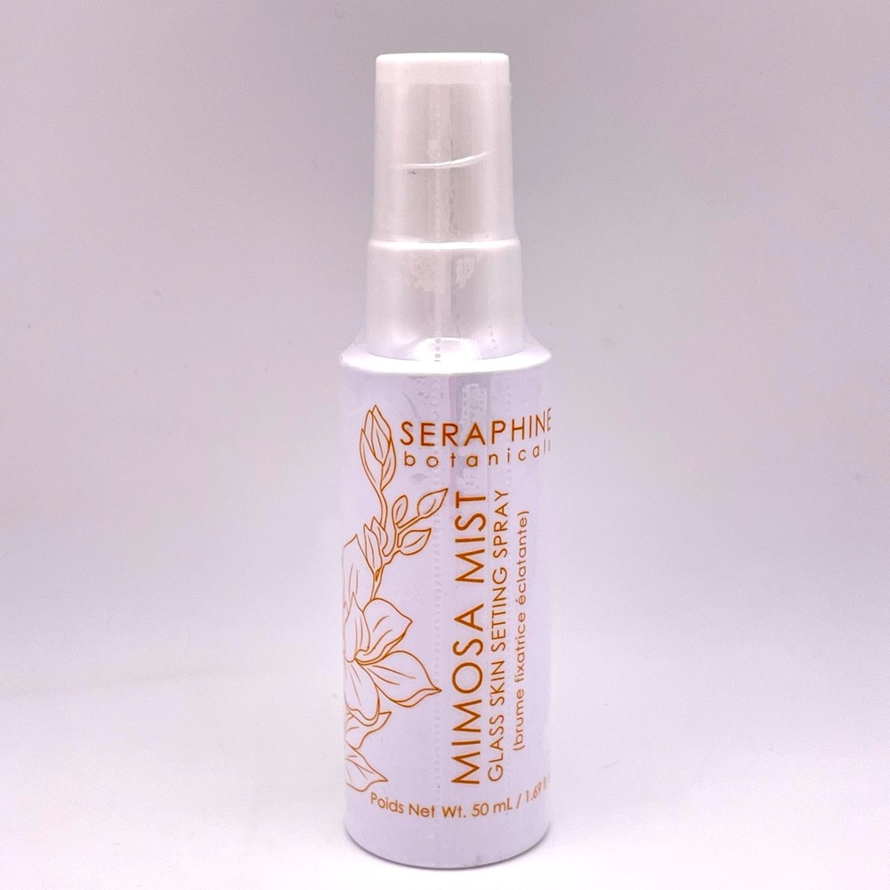 SERAPHINE BOTANICALS | Mimosa Mist | Glass Skin Setting Spray (Brand New!) 💘 - Picture 6 of 11